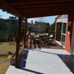 cabaña roja en villa yacanto de calamuchita cordoba