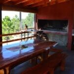 cabaña roja en villa yacanto de calamuchita cordoba