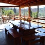 cabaña roja en villa yacanto de calamuchita cordoba