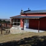 cabaña roja en villa yacanto de calamuchita cordoba
