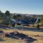 cabaña verde en villa yacanto de calamuchita