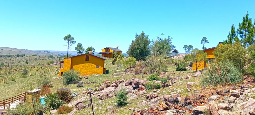 cabañas en villa yacanto