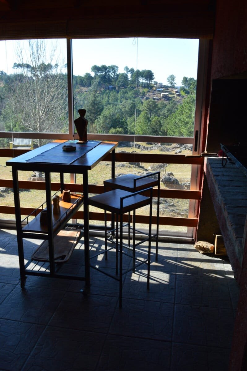 Alojamiento en cabañas cerca del Cerro Champaquí