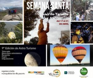 Villa Yacanto en Semana Santa